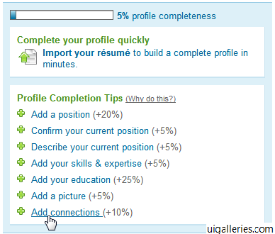LinkedIn Profile Completeness