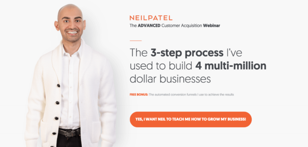 Neil Patel's homepage