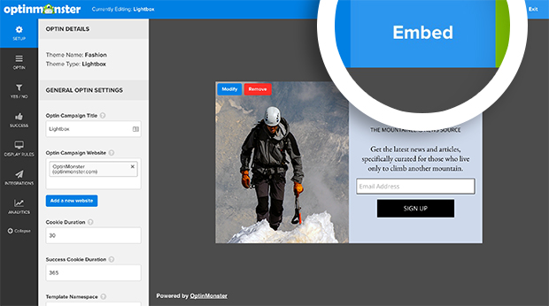 How to Integrate OptinMonster with Any Website