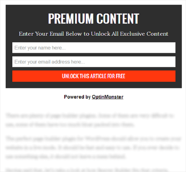 content locking example to show how to grow your email list