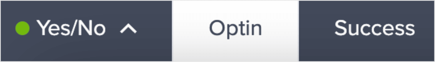 yes no optin form