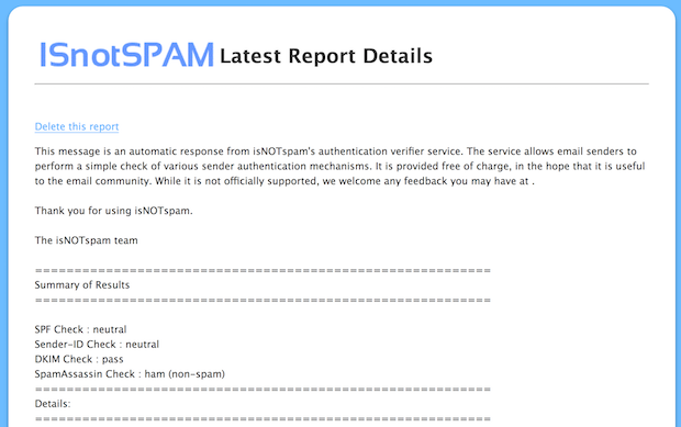 isnotspam