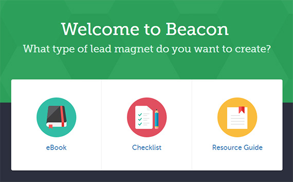 create an ebook with beacon