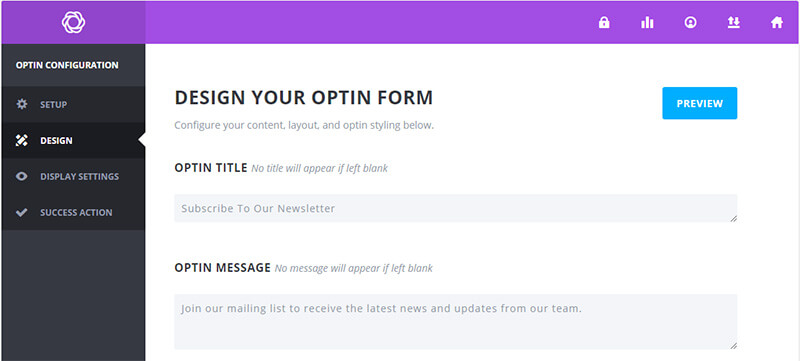 bloom customize optin form