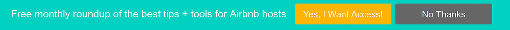 optimize airbnb floating bar