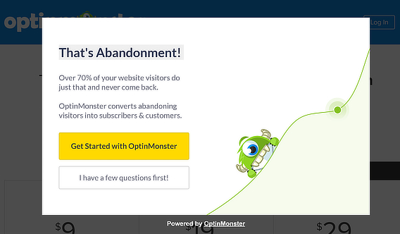 optinmonster收集客户反馈