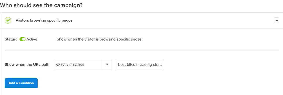Trading strategies script