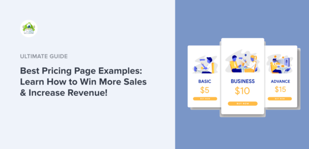 Best Pricing Page Examples: Learn How to Win More Sales & Increase Revenue!
