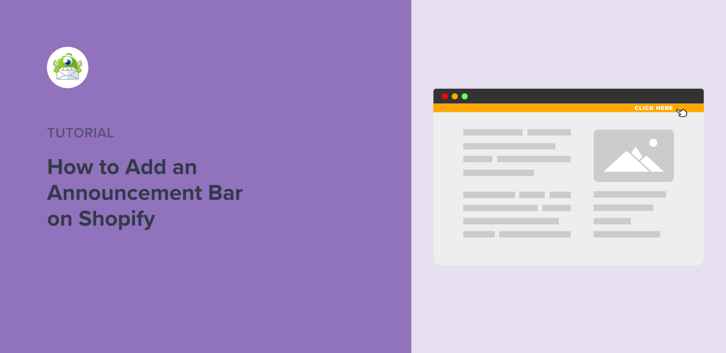 shopify announcement bar