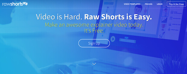use rawshorts as a visual content creation tool