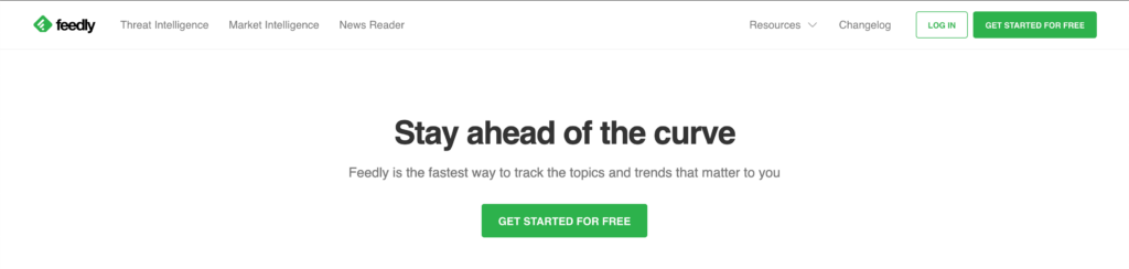 Feedly - content curation tools