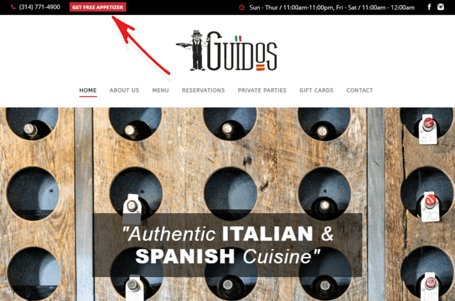 Restaurant marketing strategies using a Monsterlink - OptinMonster Restaurant marketing strategies using a Monsterlink