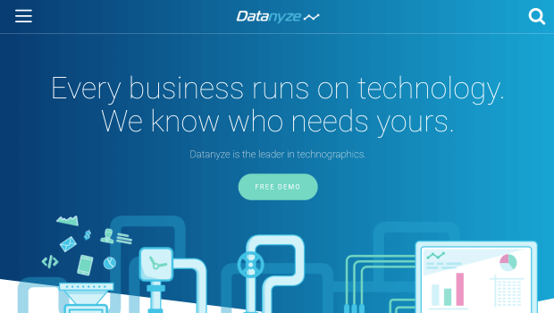 top lead management software - datanyze