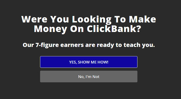 clickbank exit intent for ecommerce personalization