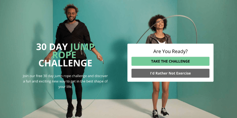 CrossRope drives challenge registrations with OptinMonster