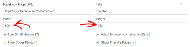 Iframe width height