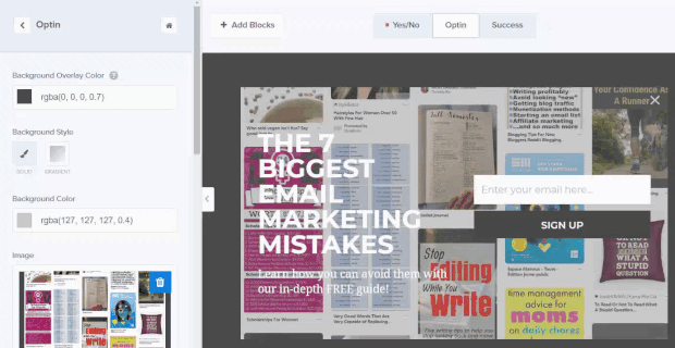 change_text_editor - OptinMonster