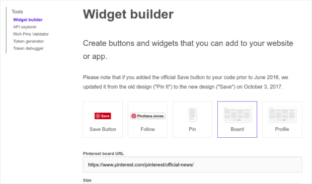widget_builder - OptinMonster widget builder pinterest pop ups