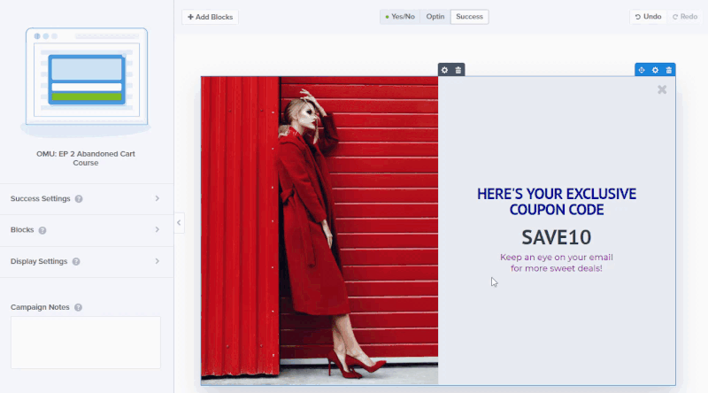 add-discount-link - OptinMonster