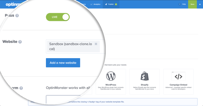 Set Website