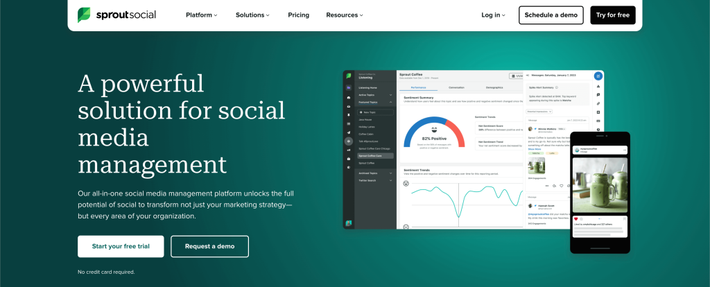 Sprout Social - Social Media Management Tools