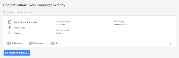 google-ads-confirmation - OptinMonster google ads confirmation page
