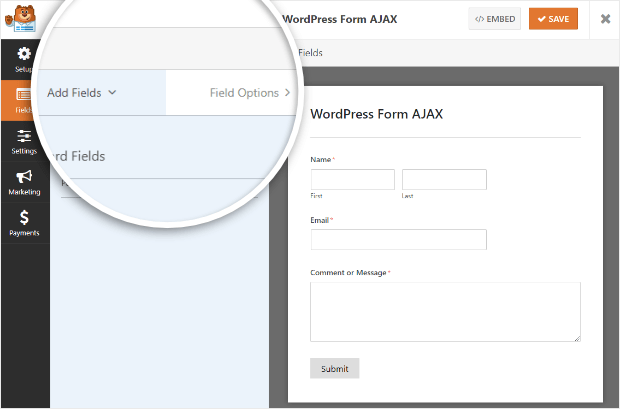 add-fields-field-options - OptinMonster form design tools