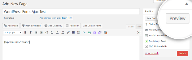 preview-wordpress-page - OptinMonster preview your wordpress page