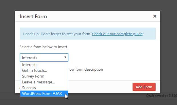 select-ajax-form - OptinMonster select ajax form from dropdown