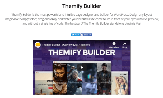 themify builder for wordpress