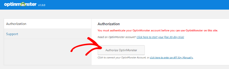 authorize-optinmonster - OptinMonster