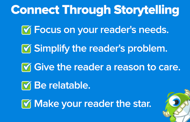 connect through storytelling