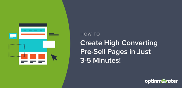 how to create pre-sell pages