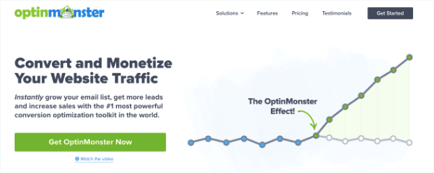 Página oficial de OptinMonster