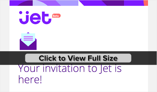 Copia del tuo invito Jet