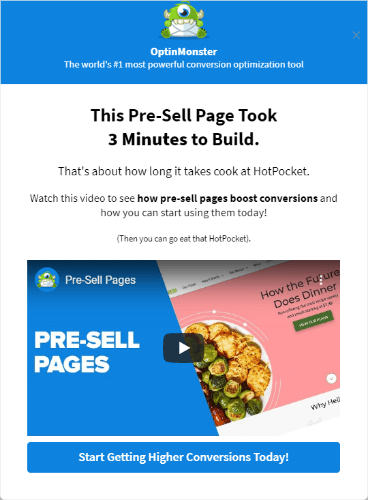 presell campaign example