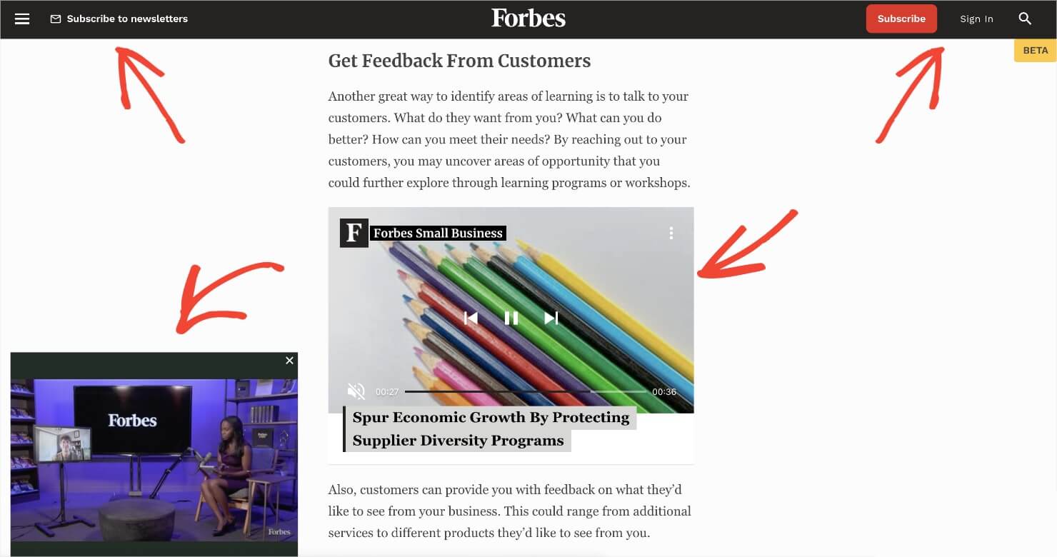 web design principles_forbes-min - OptinMonster website design conversion optimization