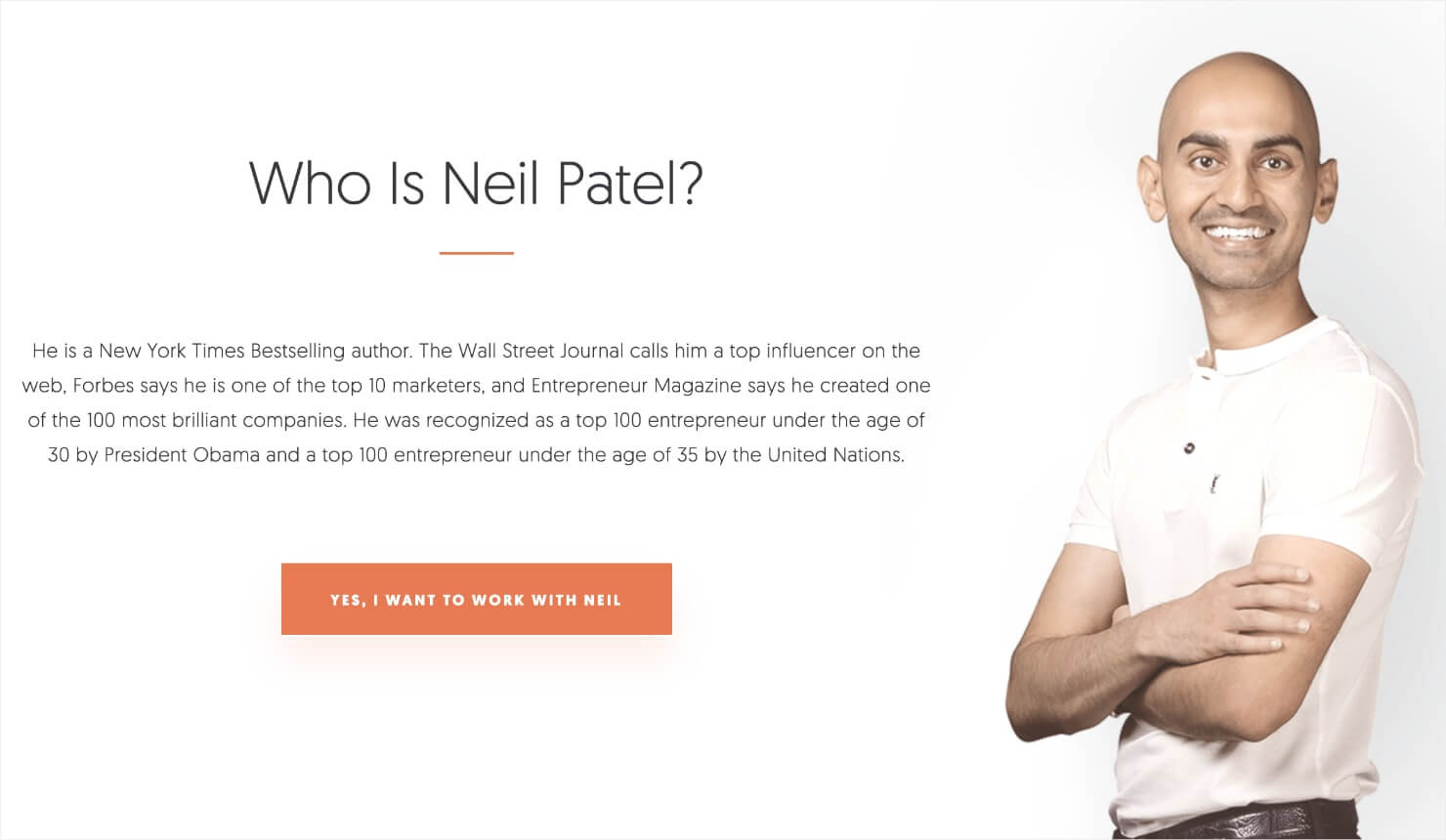 web design principles_neil patel2-min - OptinMonster neil patel website