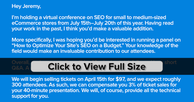 Good Template for Guest Speakers to host a virtual conference