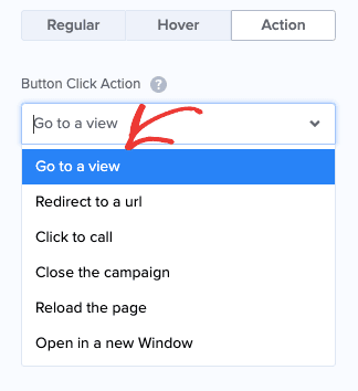 No Button Action Go to a view min