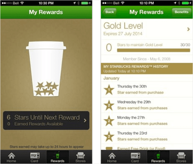 Starbucks Gamified App min