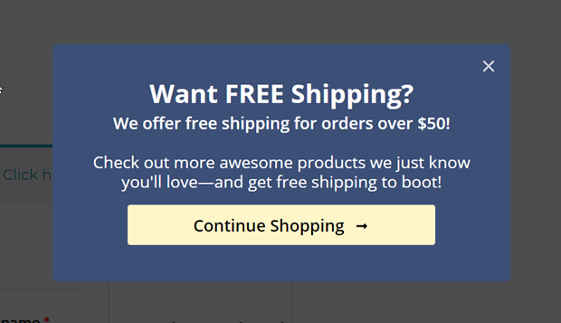 make more money with optinmonster by increasing your aov with free shipping