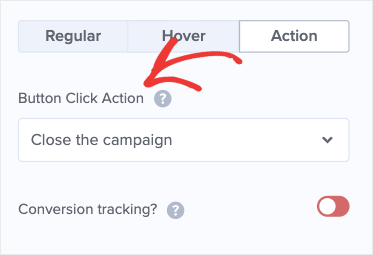 Button Click Action - No Button