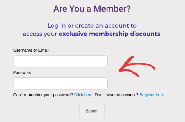 WooCommerce Login Popup after CSS with universal font