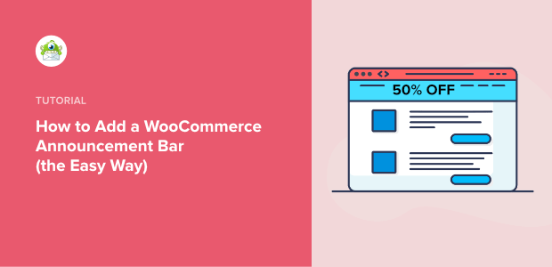 WooCommerce Announcement Bar - Featured image