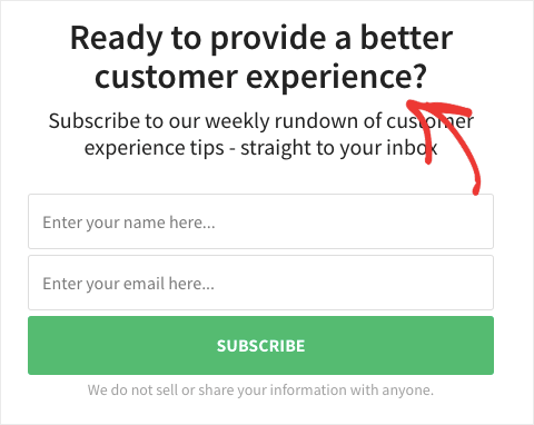 Basic template preview no custom font-min - OptinMonster Basic template preview no custom font