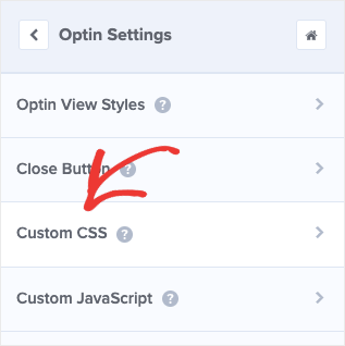 Custom CSS setting in OptinMonster-min - OptinMonster Custom CSS setting in OptinMonster