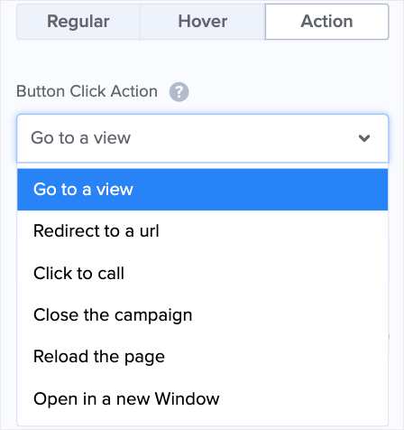 Edit Button Actions for multi-step campaign