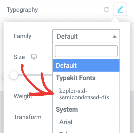 Kepler Font in WordPress-min - OptinMonster Kepler Font in WordPress min
