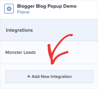 Add new integration blogger blog